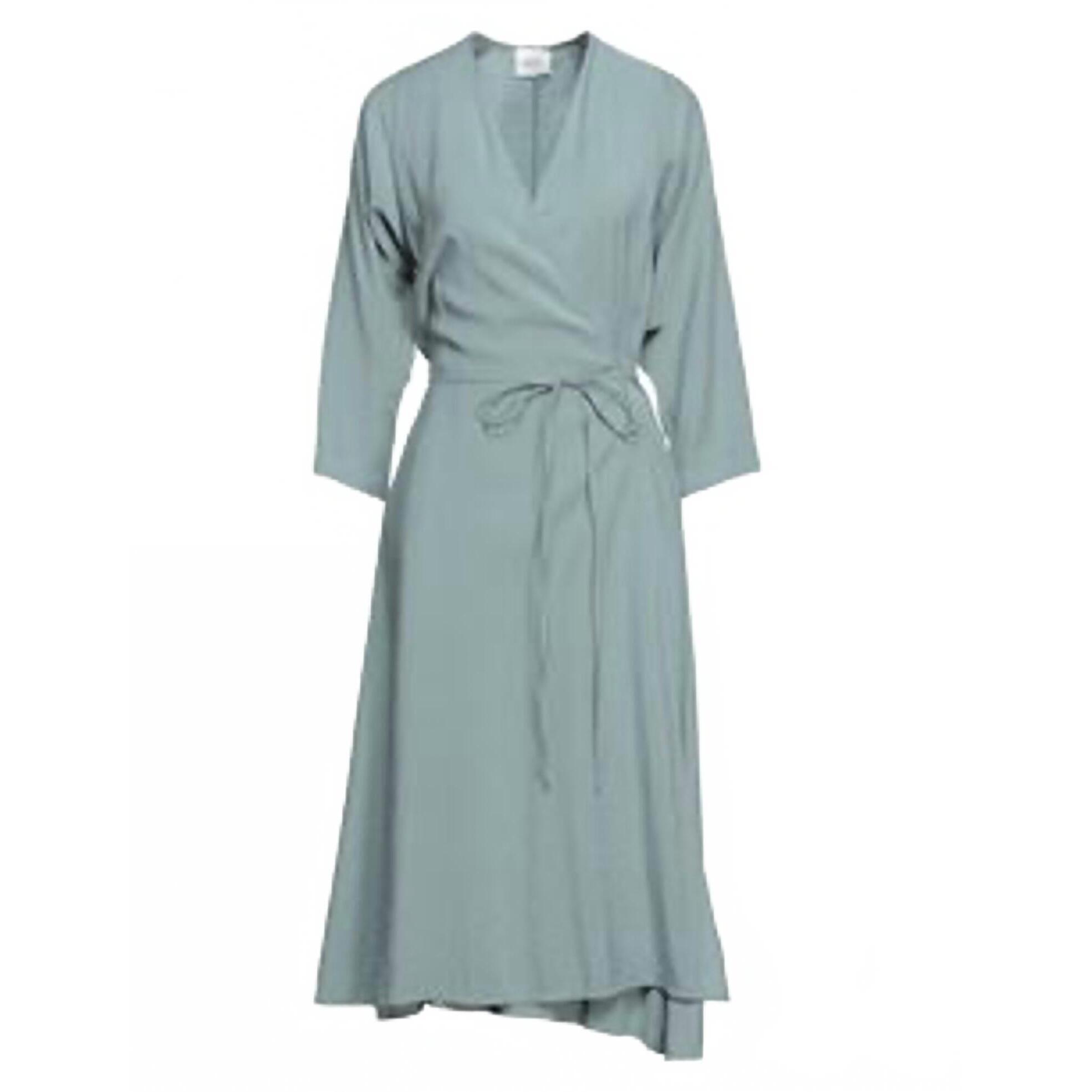 New Alysi Women's Midi Dress In Sage Green